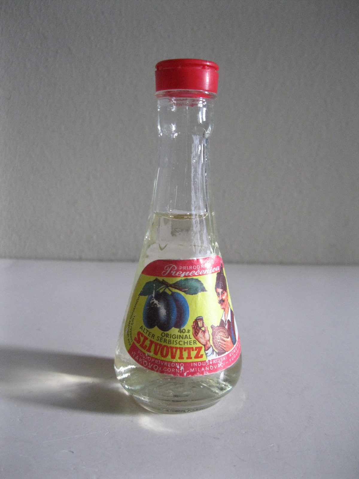 BUTELKA MINIATURA KOLEKCJONERSKA SLIVOVITZ - obrazek 5