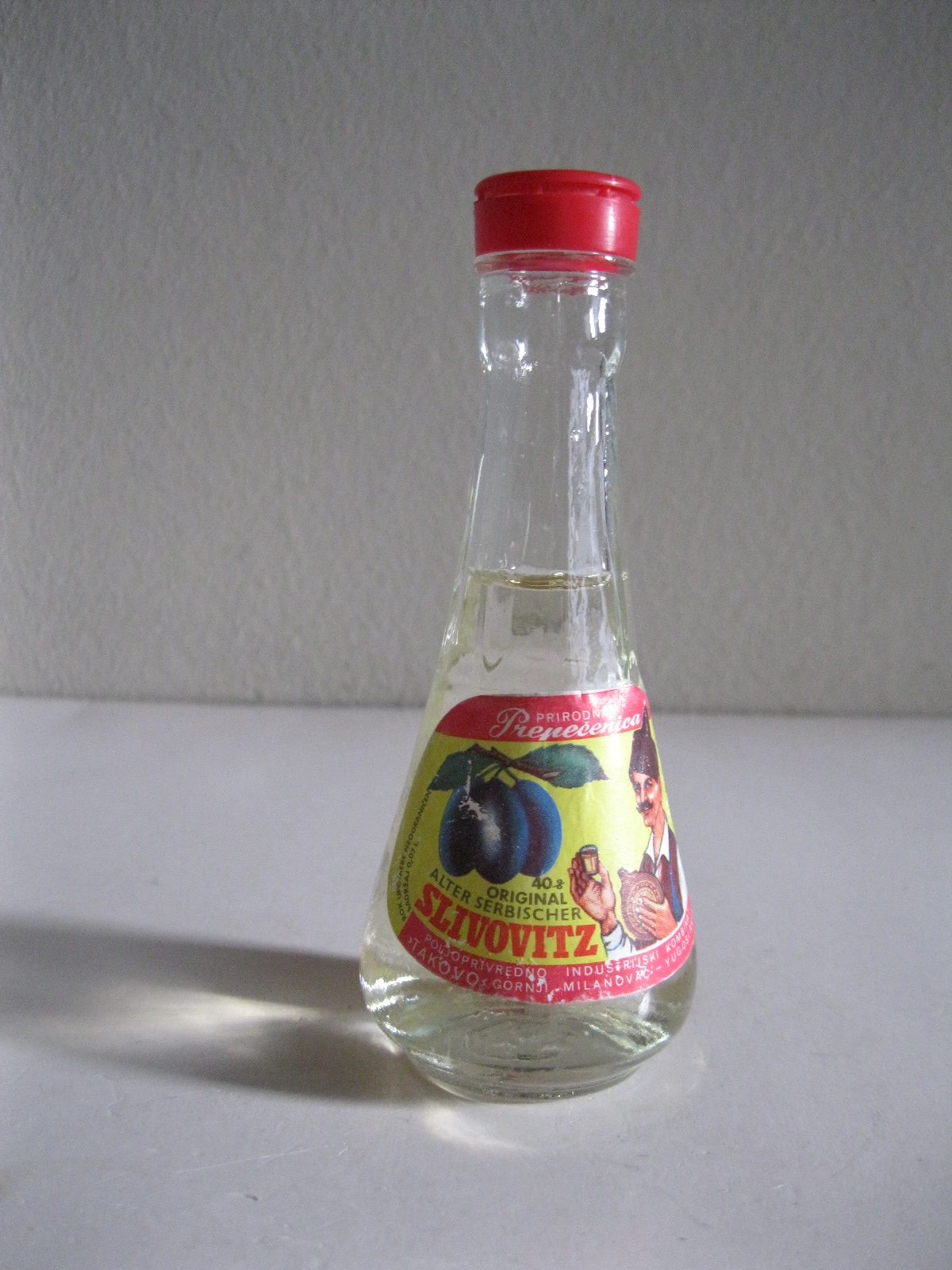 BUTELKA MINIATURA KOLEKCJONERSKA SLIVOVITZ - obrazek 7