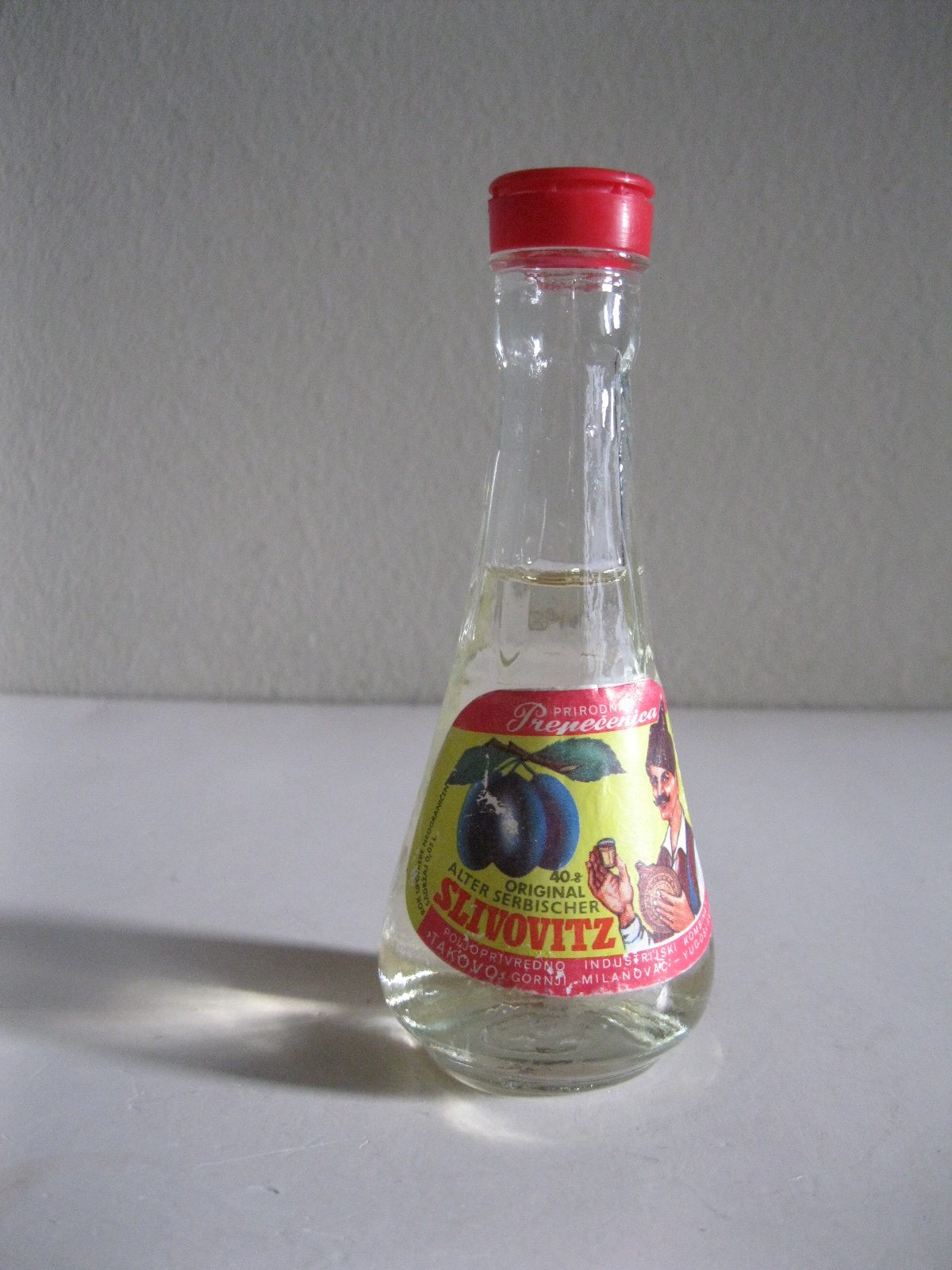 BUTELKA MINIATURA KOLEKCJONERSKA SLIVOVITZ - obrazek 10