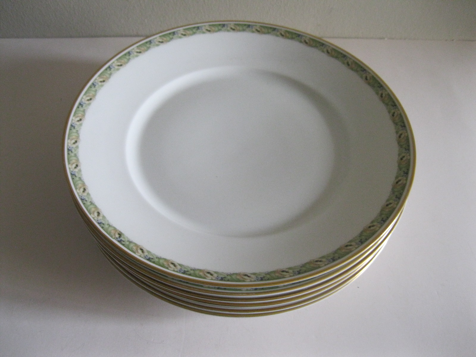 KOMPLET PŁASKICH TALERZY OBIADOWYCH ROSENTHAL 6 SZTUK