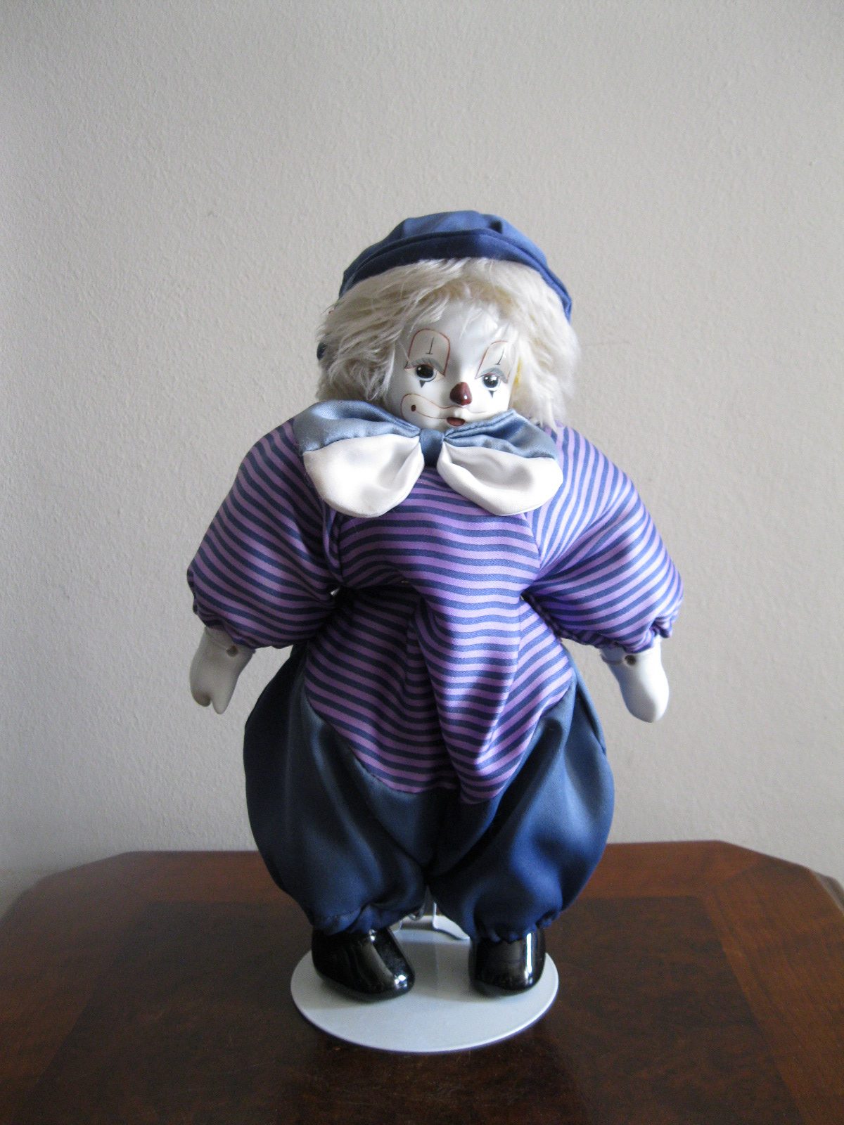 LALKA PORCELANOWA KOLEKCJONERSKA KLOWN
