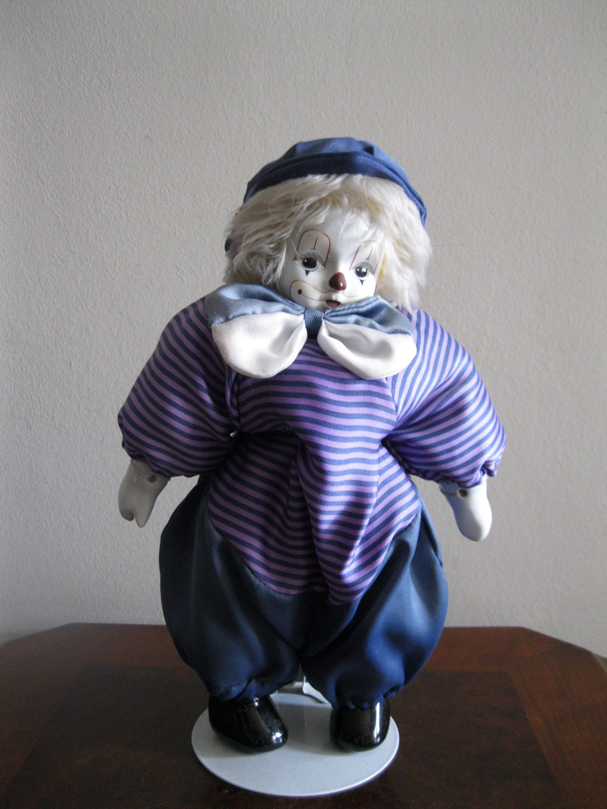LALKA PORCELANOWA KOLEKCJONERSKA KLOWN - obrazek 5