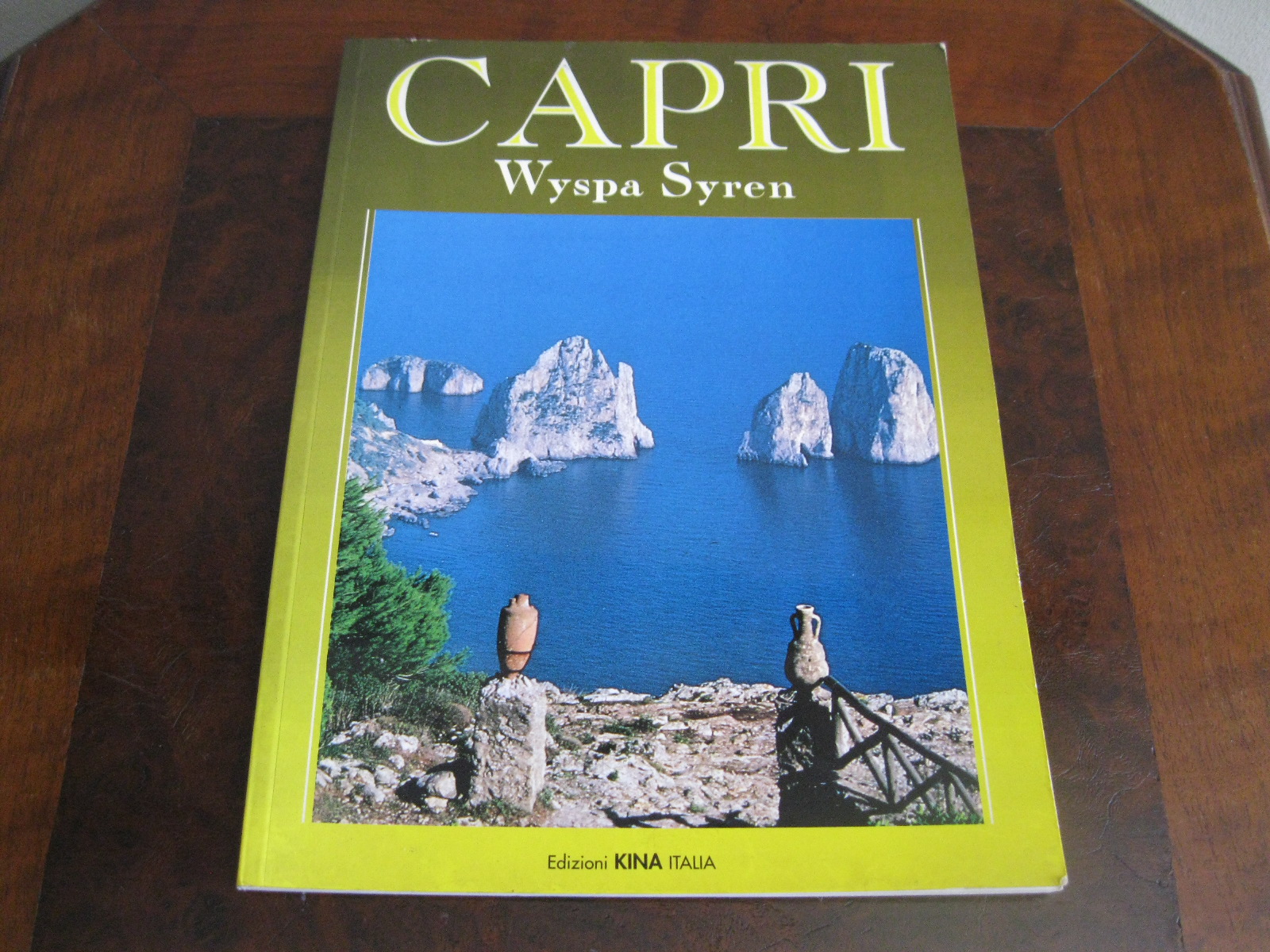 STARA KSIĄŻKA CAPRI WYSPA SYREN - obrazek 2