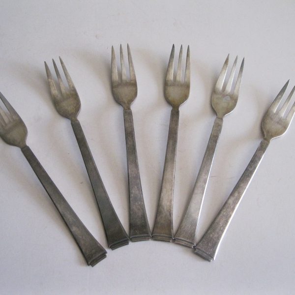 STARY KOMPLET WIDELCZYKÓW DO CIASTA  SREBRZONY WMF