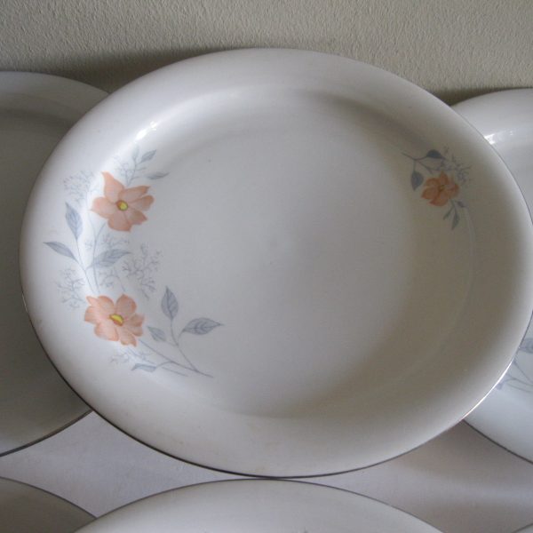 STARE TALERZE OBIADOWE WAŁBRZYCH KOMPLET 6 SZTUK