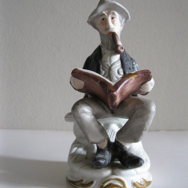 STARA FIGURKA CZYTELNIK SITZENDORF