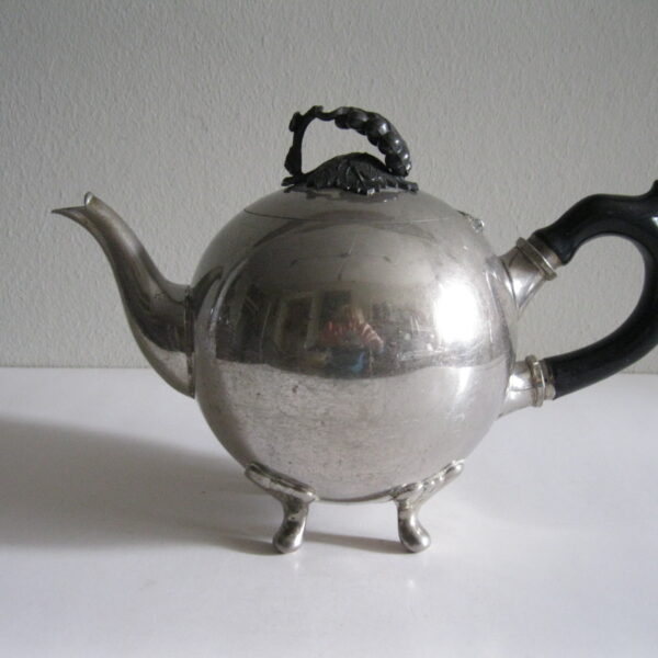 STARY OZDOBNY DZBANEK NIKLOWANY - PLATER