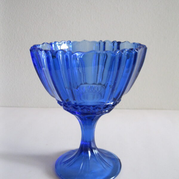 STARY KOBALTOWY PUCHAREK NA NODZE  HUTA ZĄBKOWICE