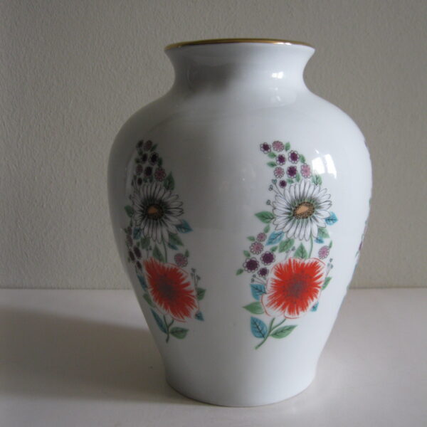 STARY WAZON CHODZIEŻ KWIATY POLNE LATA 60 - 70 TE