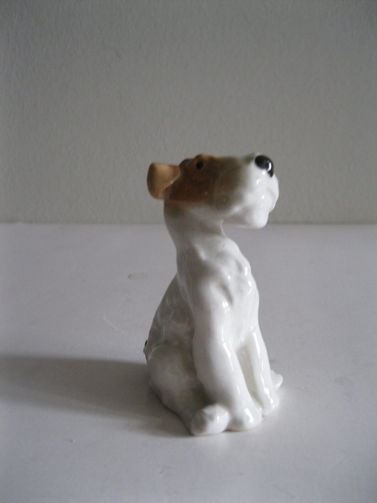 STARA PORCELANOWA FIGURKA PIES TERIER - obrazek 5