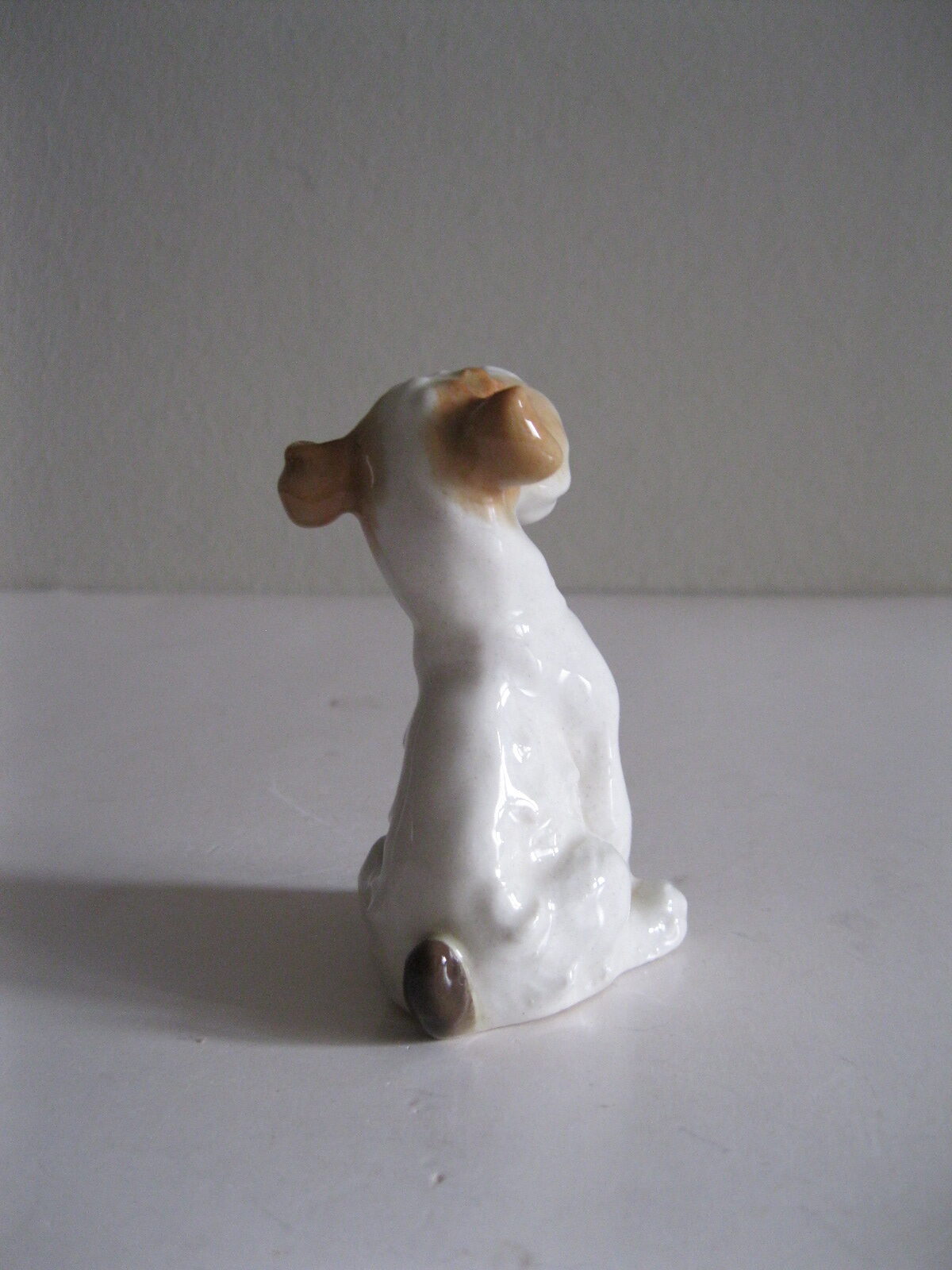 STARA PORCELANOWA FIGURKA PIES TERIER - obrazek 7