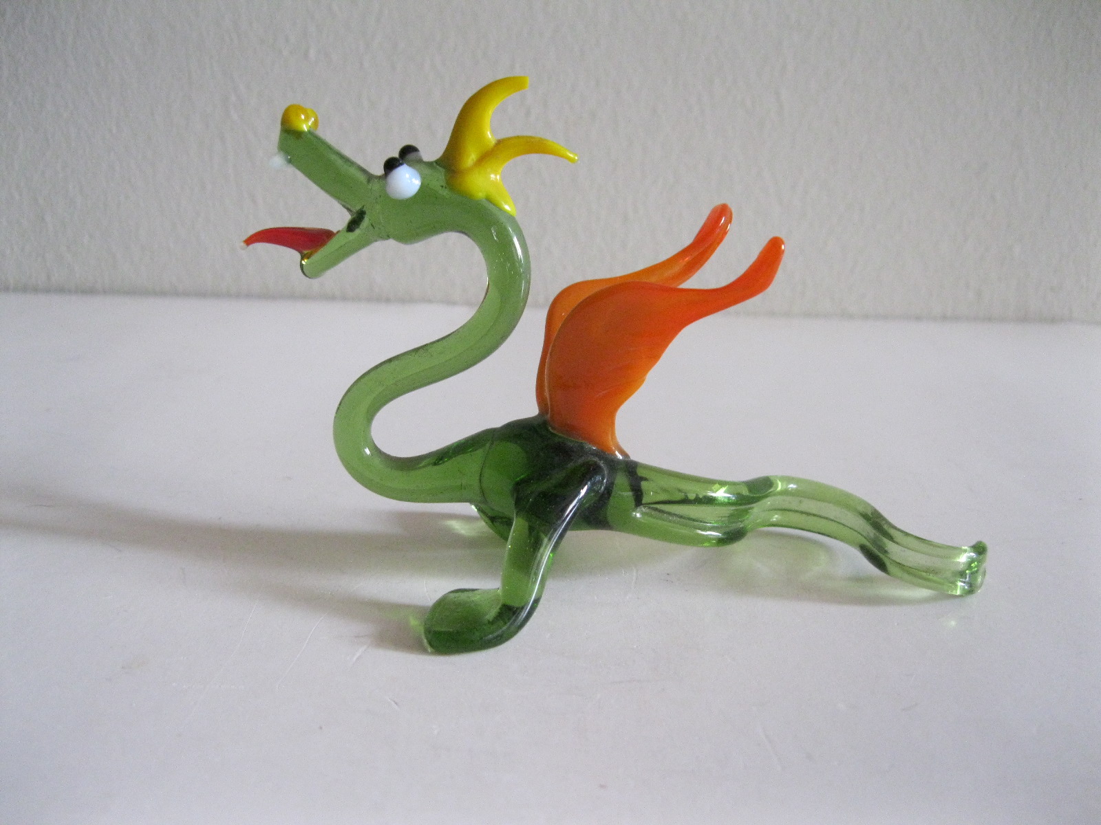 SZKLANA FIGURKA SMOK