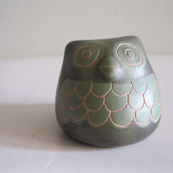 STARA CERAMICZNA FIGURKA SOWA CHILE
