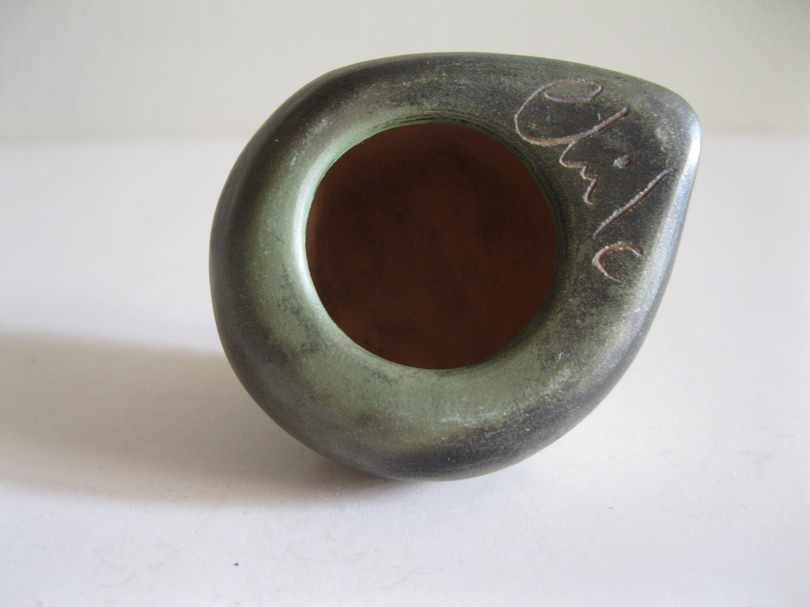 STARA CERAMICZNA FIGURKA SOWA CHILE - obrazek 10