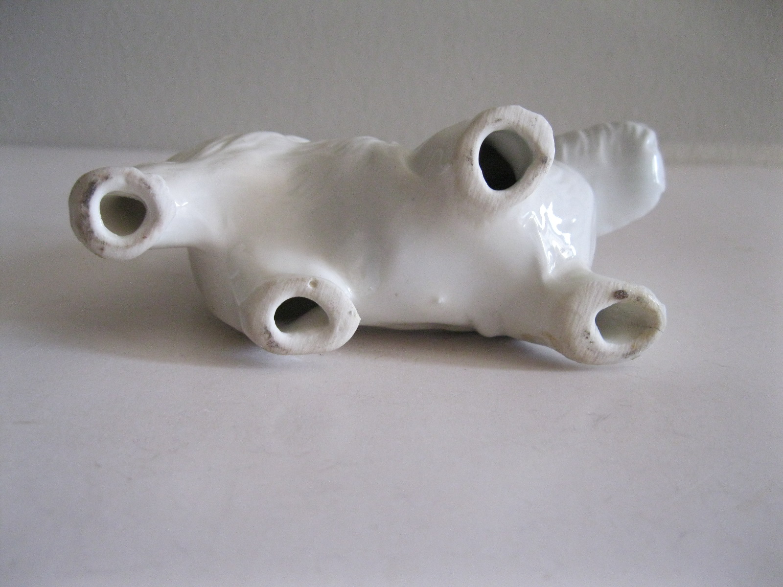STARA PORCELANOWA FIGURKA PIES TERIER - obrazek 8