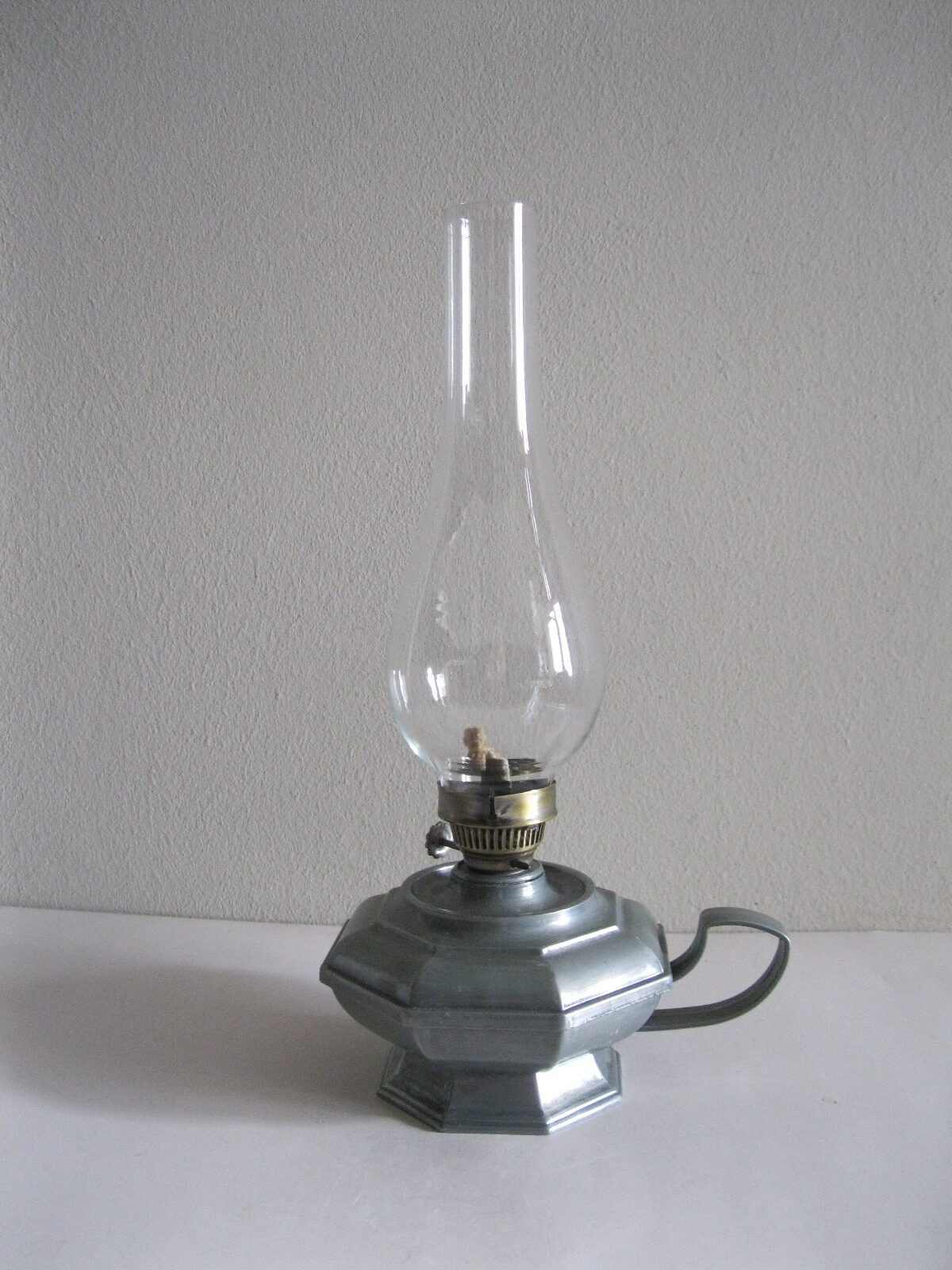 STARA LAMPA NAFTOWA TYPU KAGANEK - obrazek 3