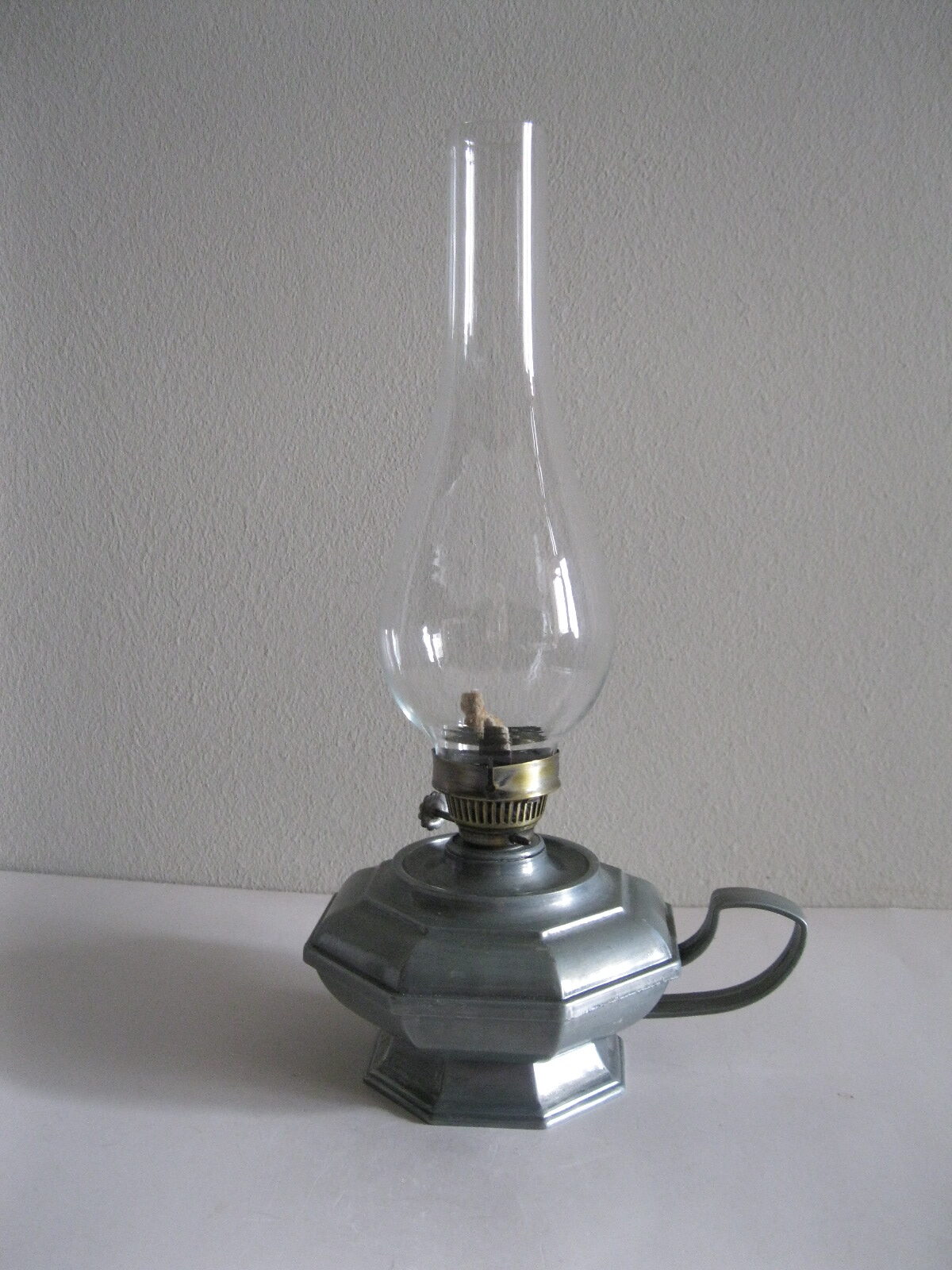 STARA LAMPA NAFTOWA TYPU KAGANEK - obrazek 5