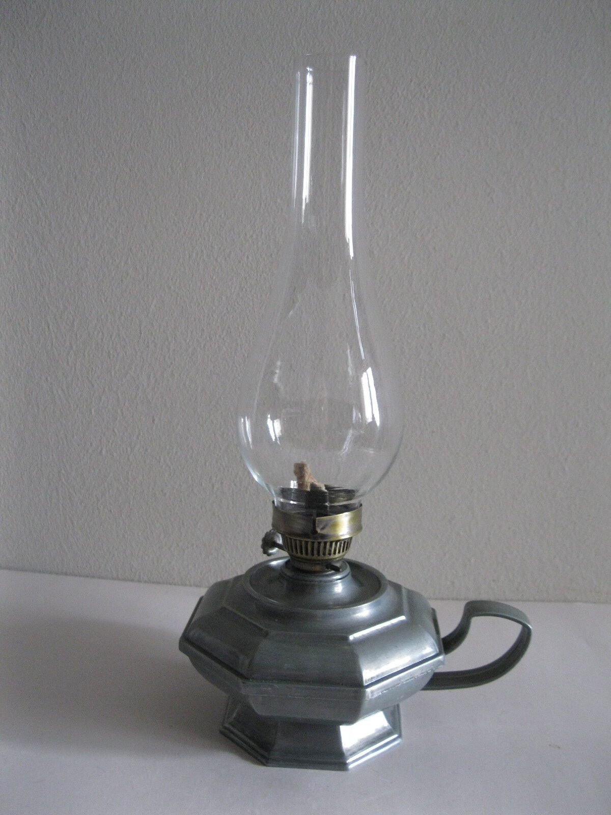 STARA LAMPA NAFTOWA TYPU KAGANEK - obrazek 6